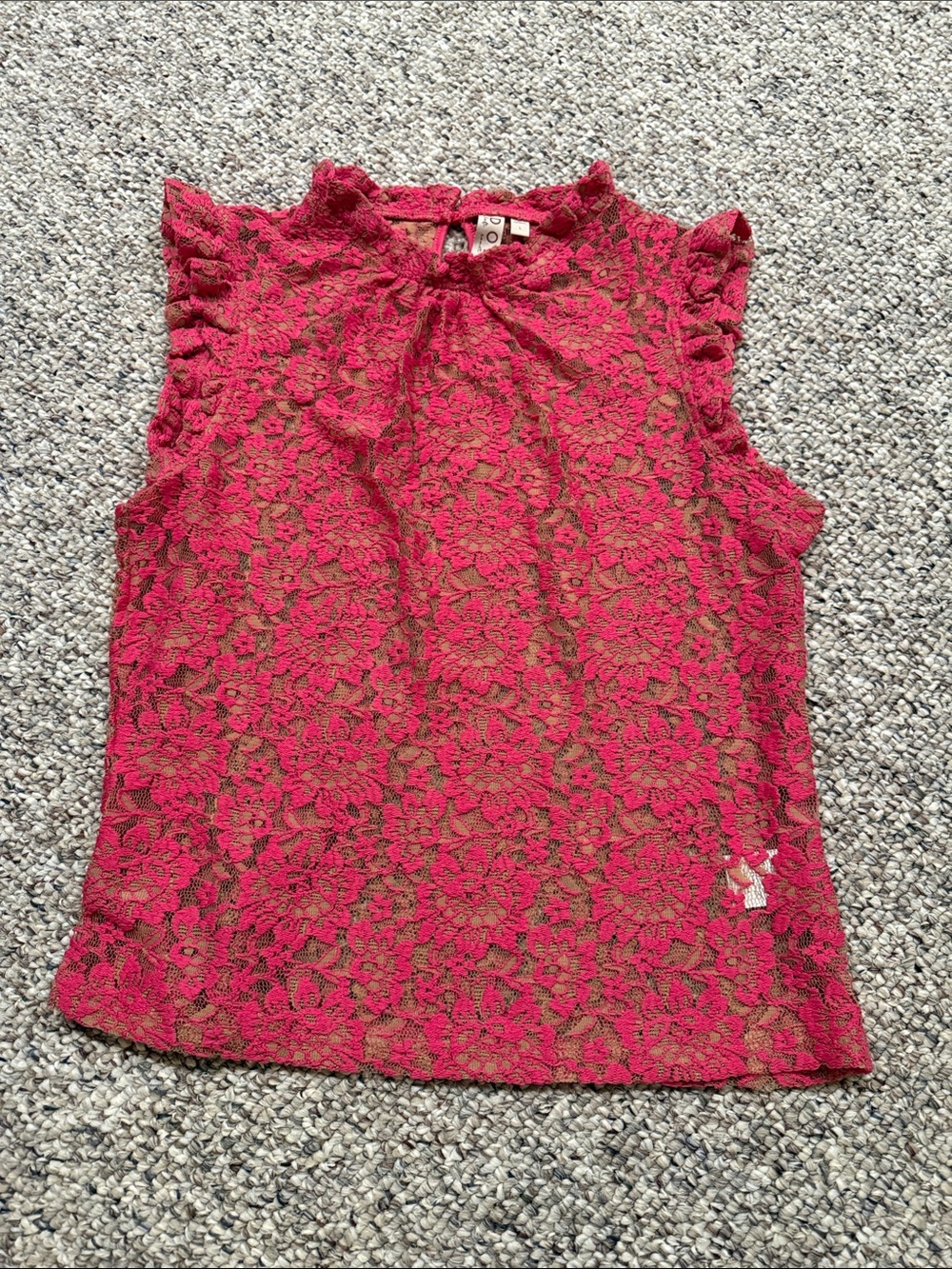 Dolan lace top sz large
